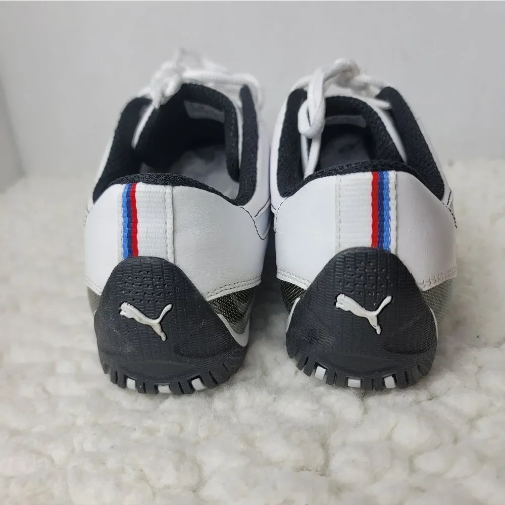 Puma BMW Motorsport Drift Cat 7 White Black Men’s Size 13 Driving Shoes